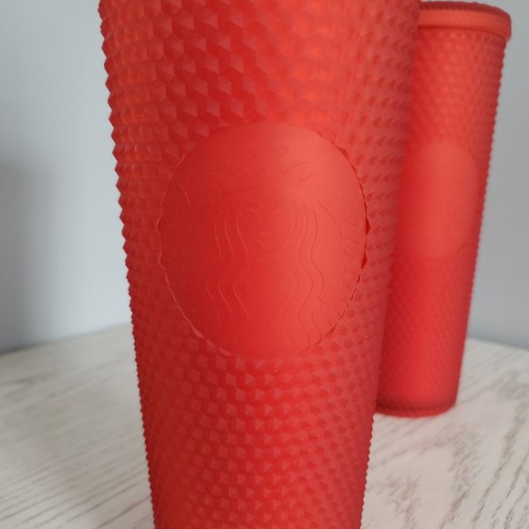 Starbucks Fashion Matte Tumblers Red Black New - Picture 3 of 4